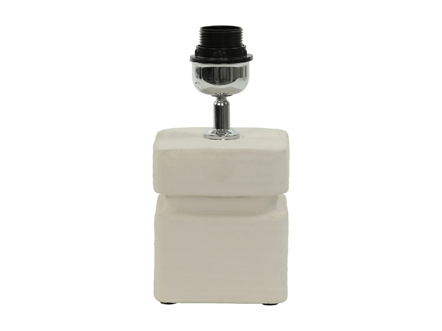 Pied de lampe AMTA - Ø12,5x24,5cm - Blanc