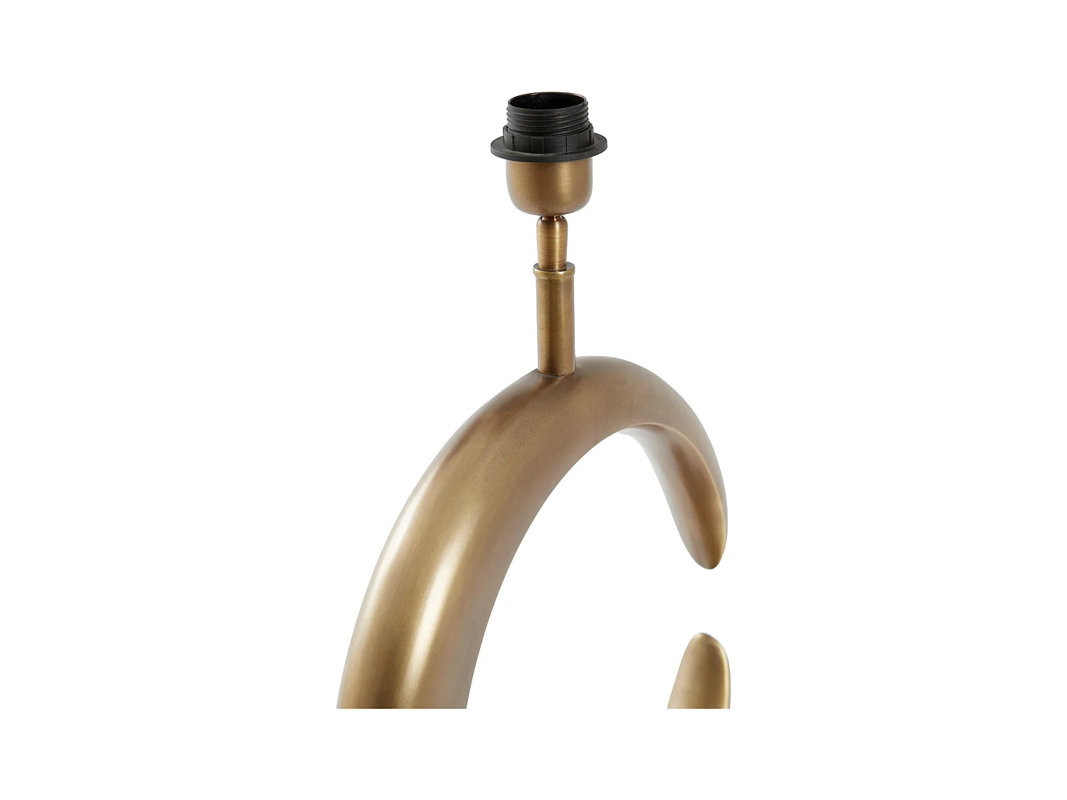 Pied de lampe LUNE - 36x18x50cm - Bronze