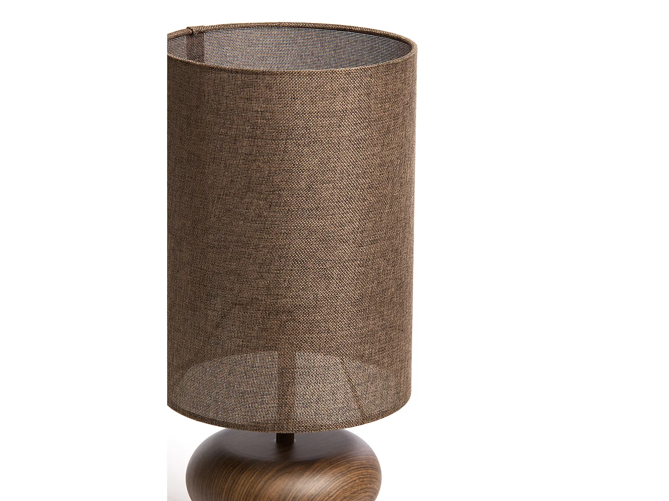 Lampe de table DANIALO - Ø22x50,5cm - Marron