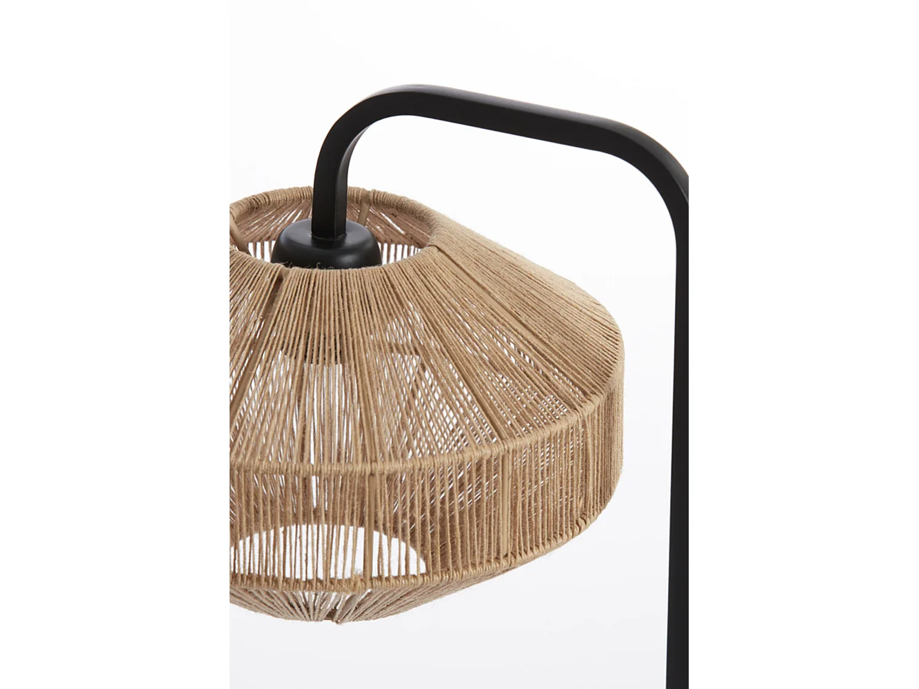 Lampe de table LYRA - Ø26x60cm - Marron