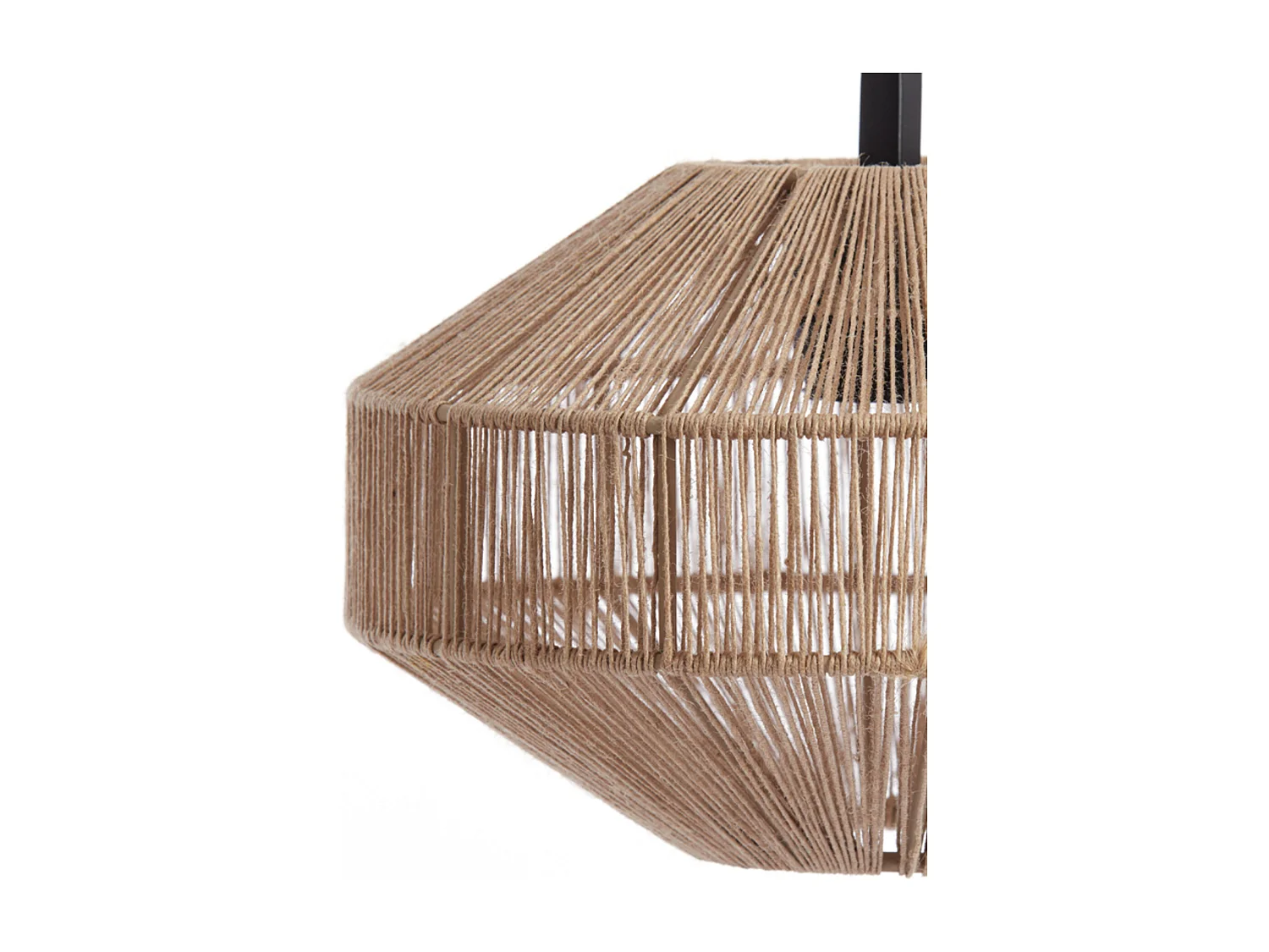 Lampe de table LYRA - Ø26x60cm - Marron