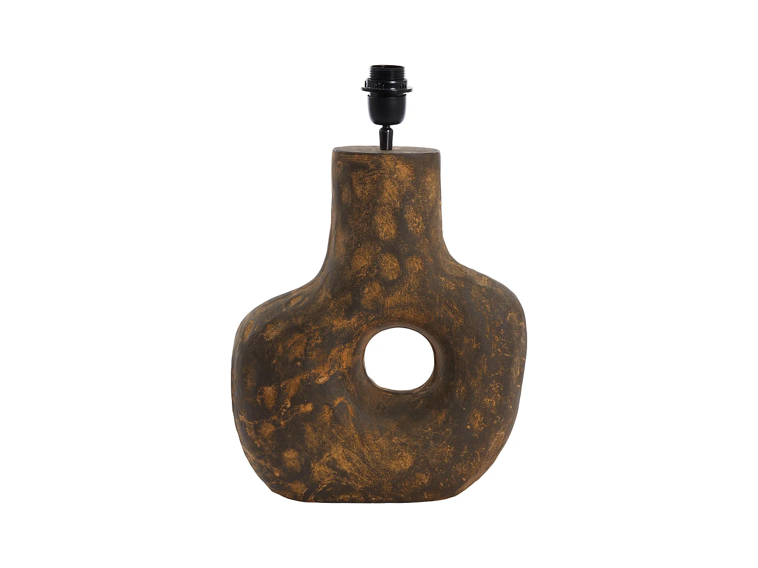 Pied de lampe TARUGI - 32,5x12x47,5cm - Marron