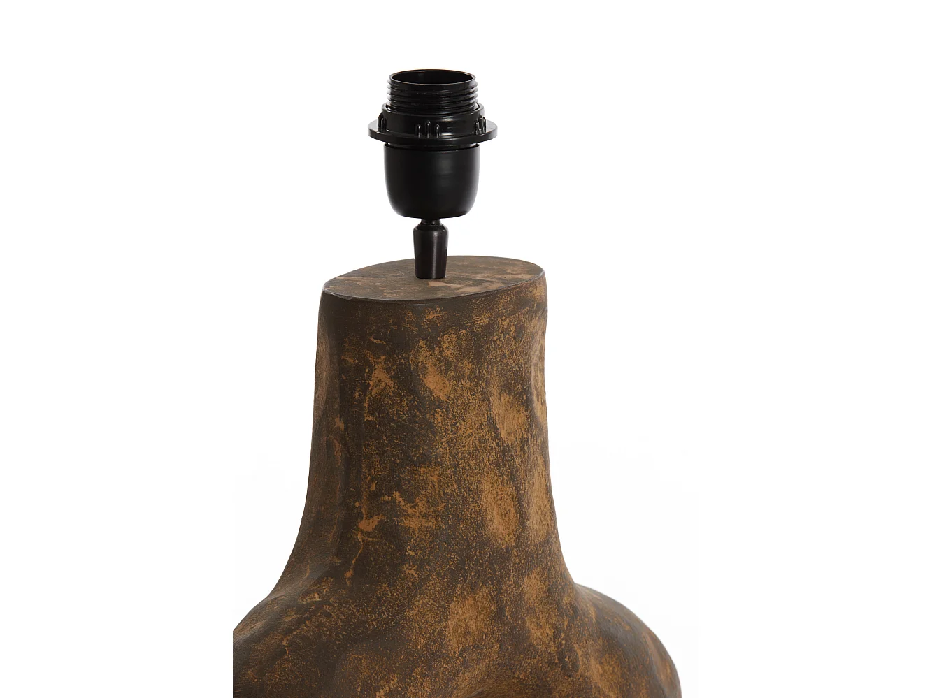 Pied de lampe TARUGI - 32,5x12x47,5cm - Marron