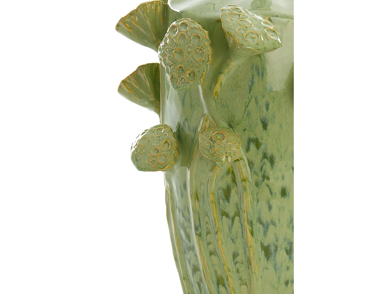 Pied de lampe LAVCI - 22,5x21x32cm - Vert