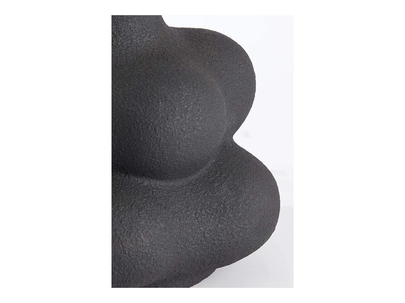 Lampensockel CARILO - Ø33x50cm - Schwarz