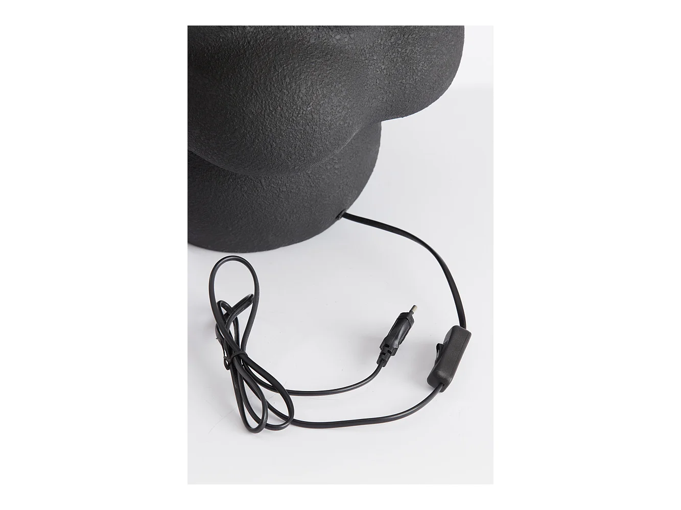 Lampensockel CARILO - Ø33x50cm - Schwarz