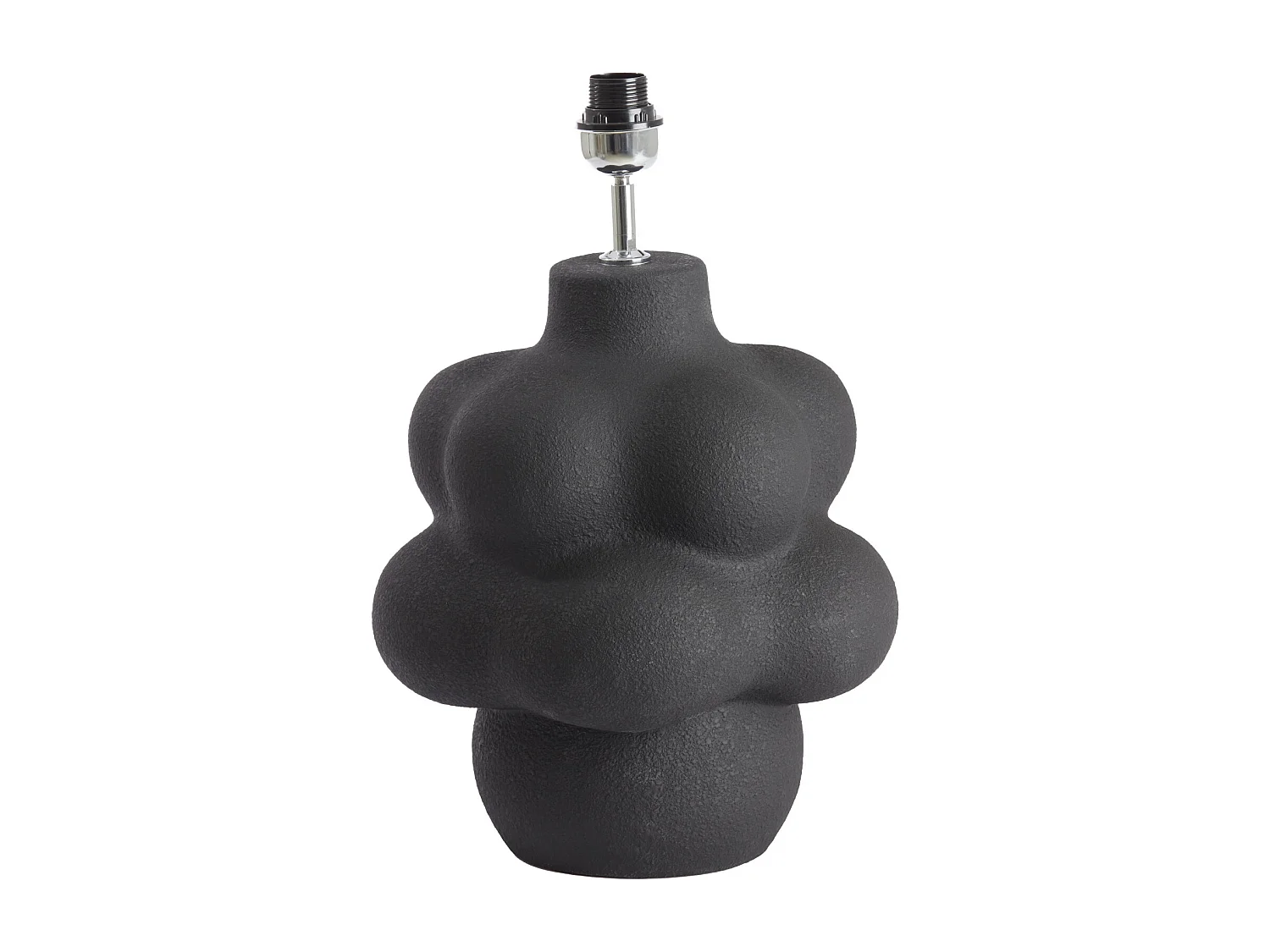 Lampensockel CARILO - Ø33x50cm - Schwarz