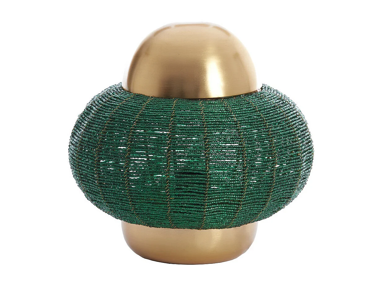 Lampe de table CETARA - Ø25x26cm - Vert