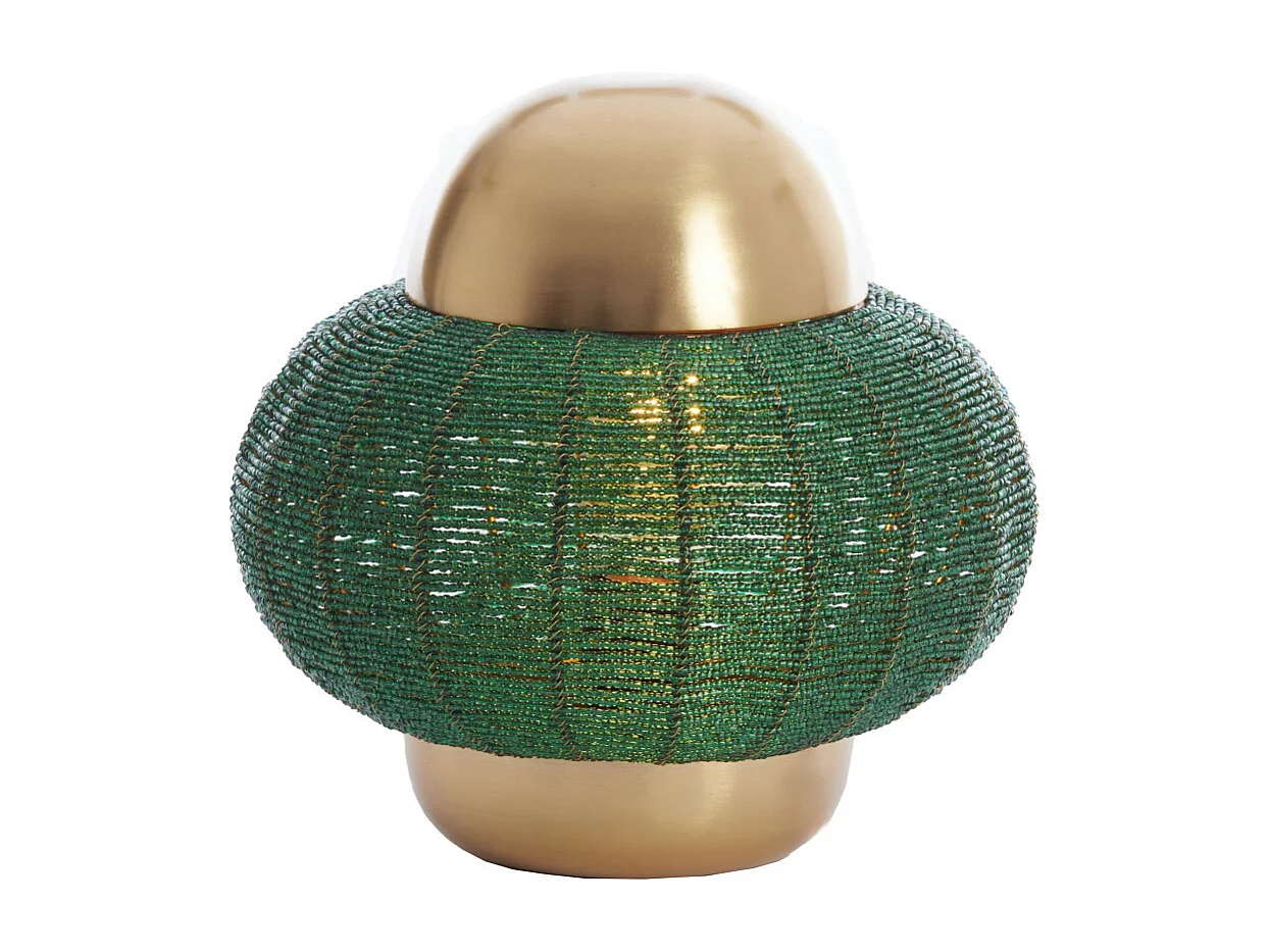Lampe de table CETARA - Ø25x26cm - Vert