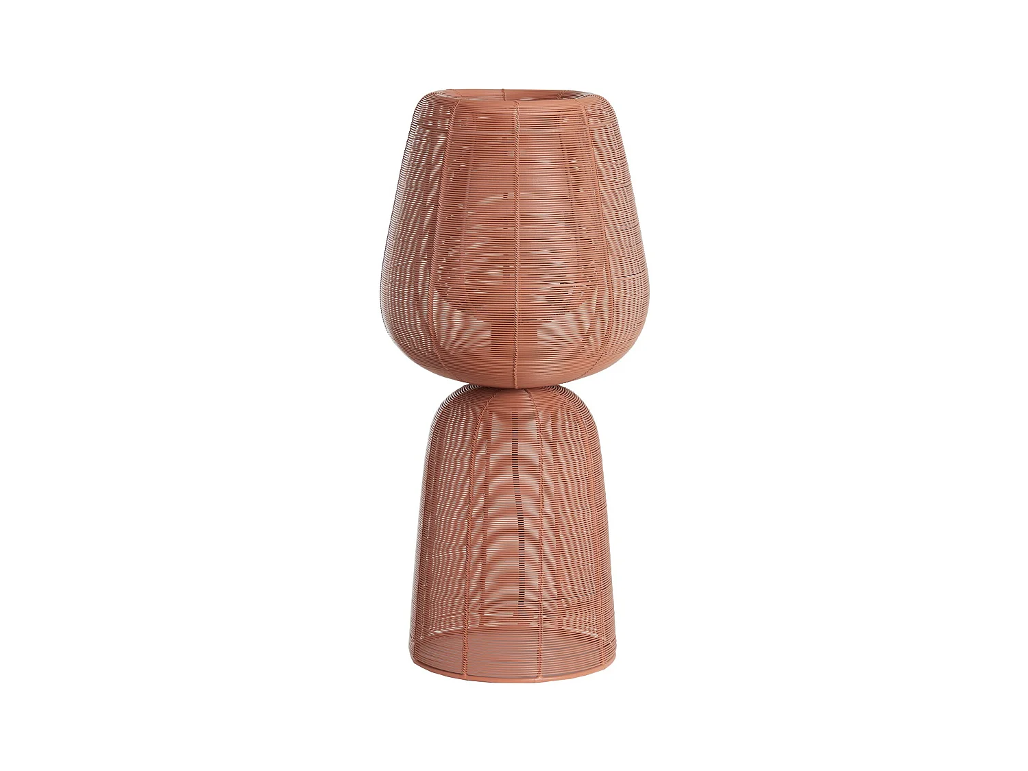 Lampe de table ABOSO - Ø24x54cm - Rouge