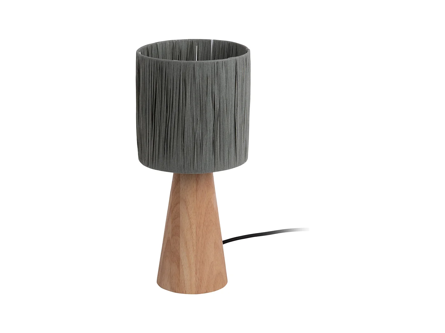 Lampe de table Sheer Cone - Gris foncé