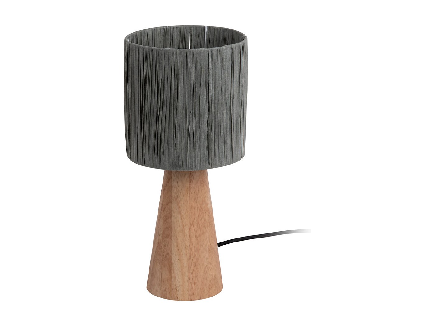 Sheer Cone Tischlampe - Dunkelgrau