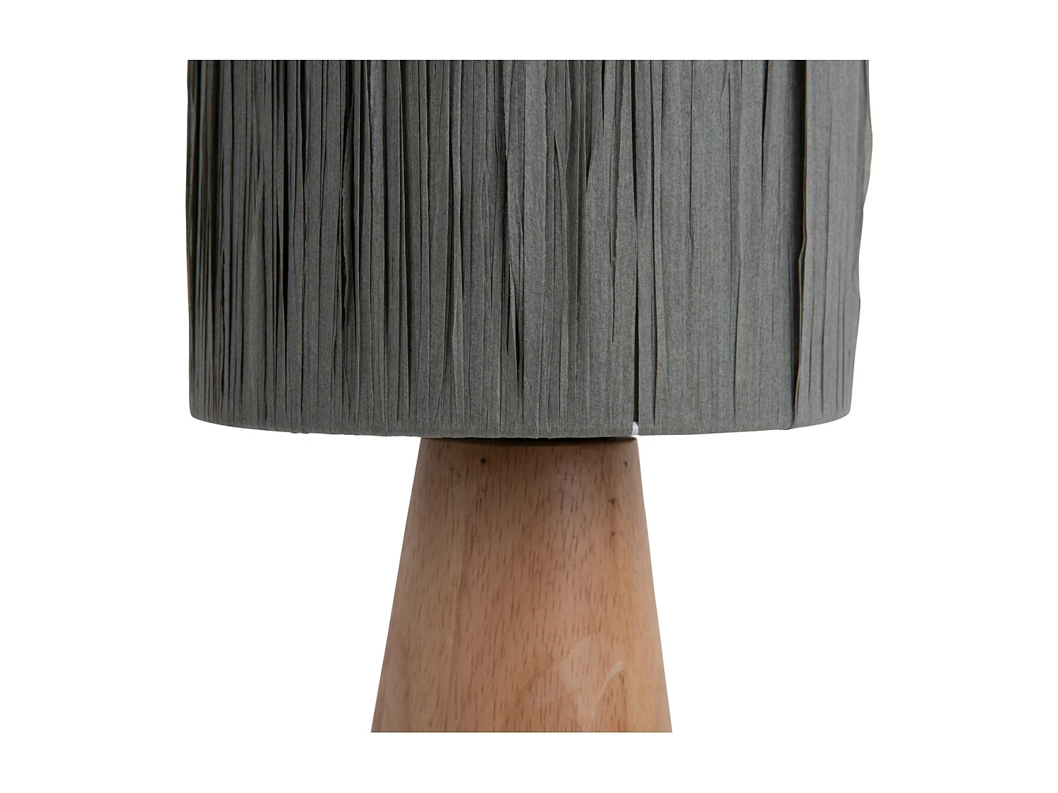 Lampe de table Sheer Cone - Gris foncé