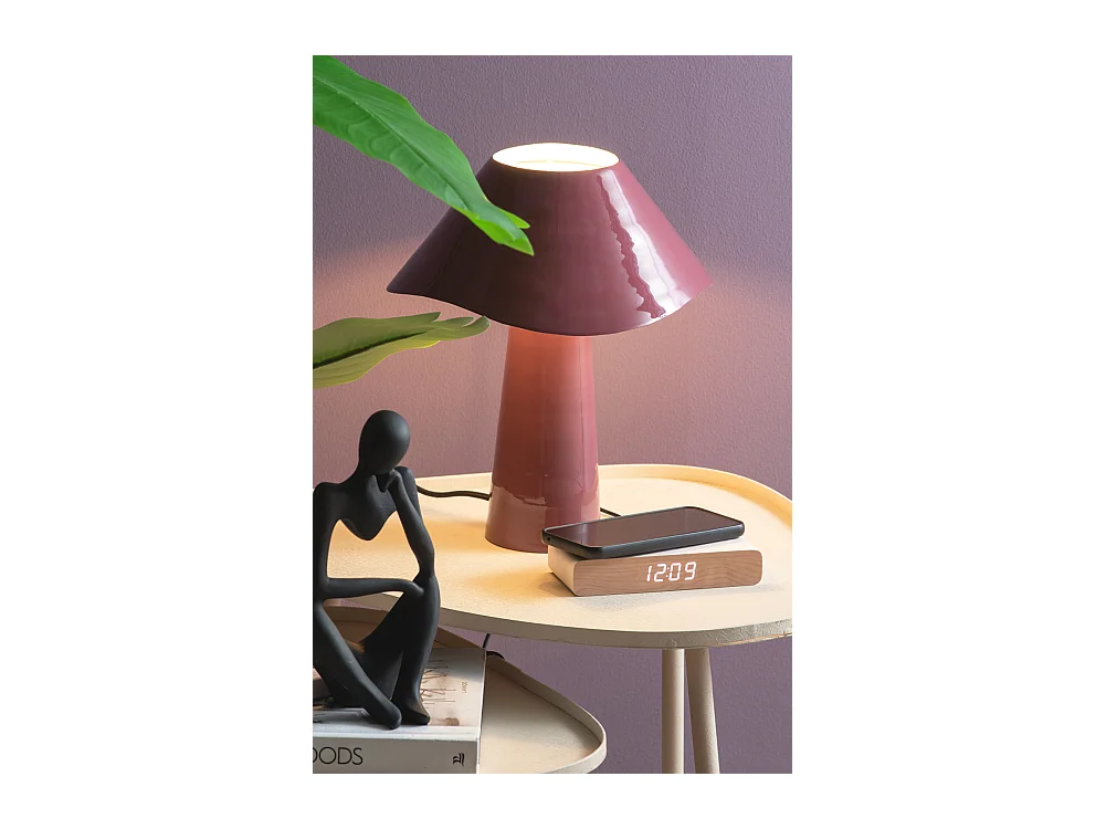 Lampe de table Ameno - Mauve foncé