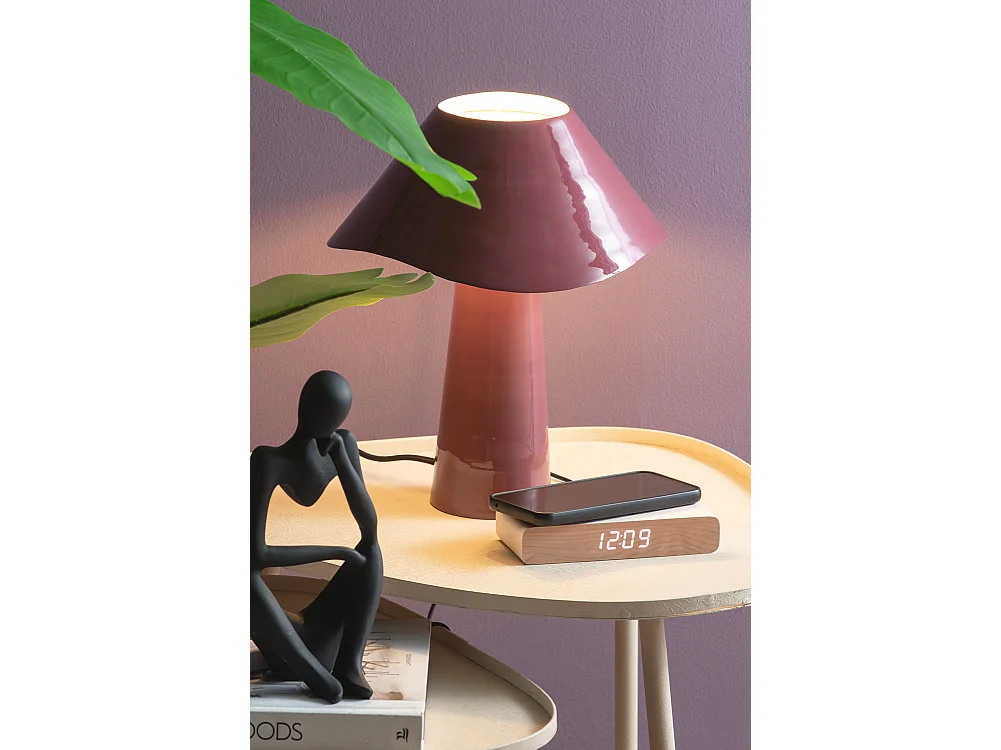 Lampe de table Ameno - Mauve foncé