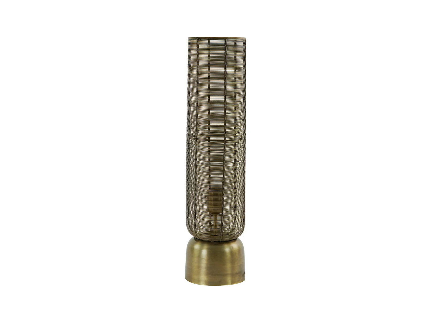 Lampe de table LEZUZA - 15,5x15,5x60,5cm - Bronze