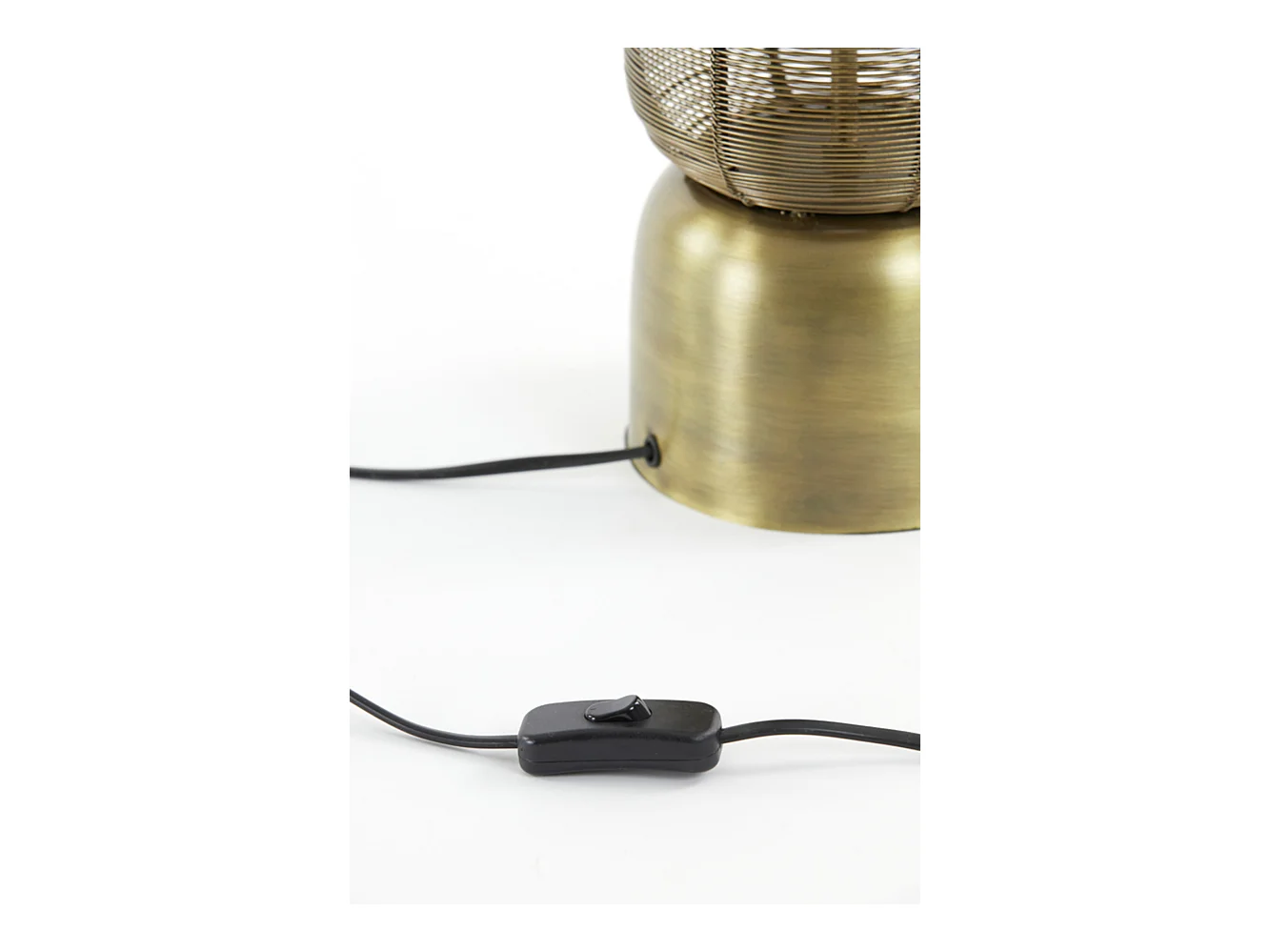 Lampe de table LEZUZA - 15,5x15,5x60,5cm - Bronze