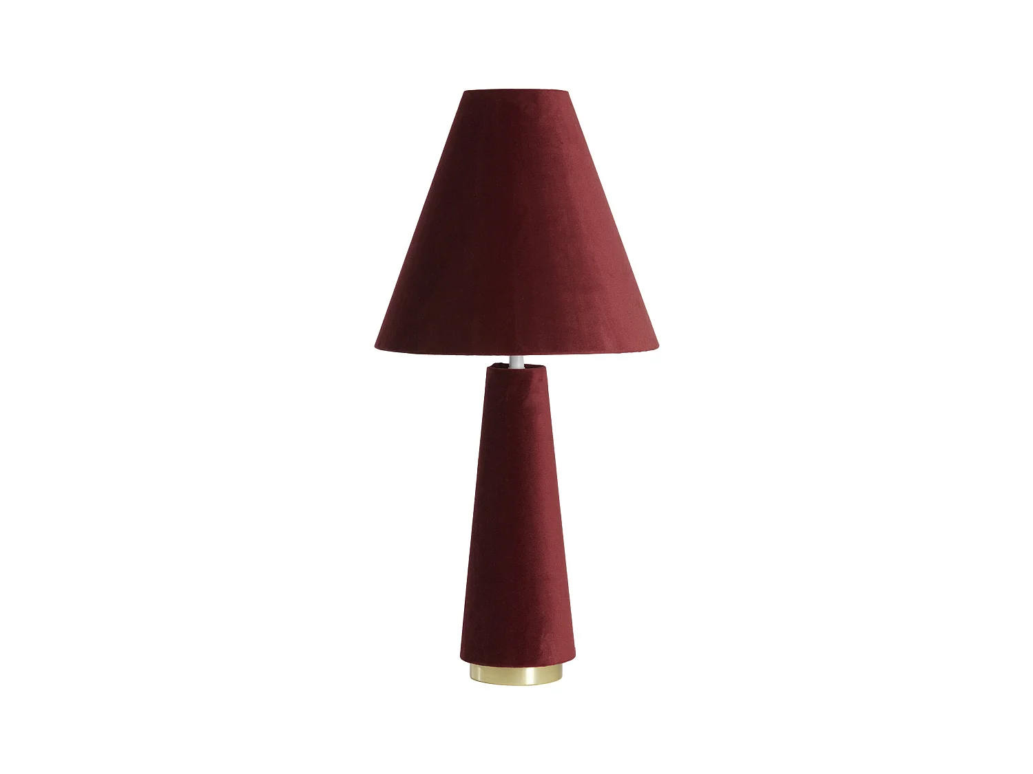 Lampe de table DEVIA - Ø30x62,5cm - Rouge