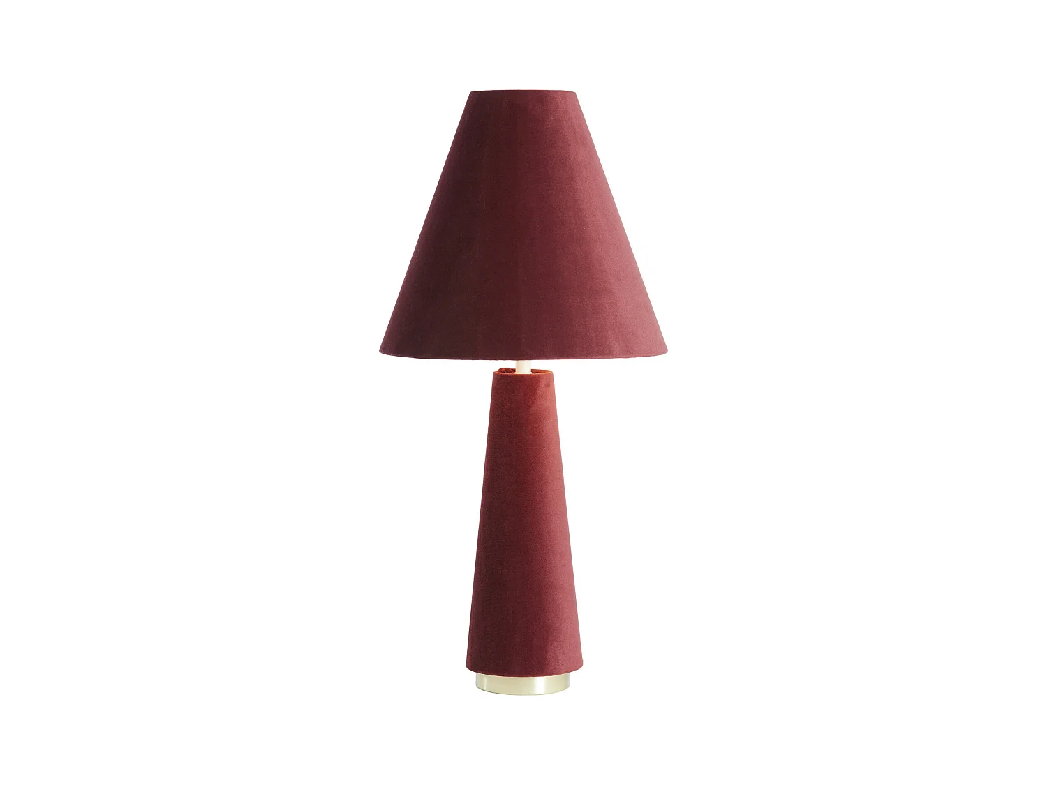 Lampe de table DEVIA - Ø30x62,5cm - Rouge