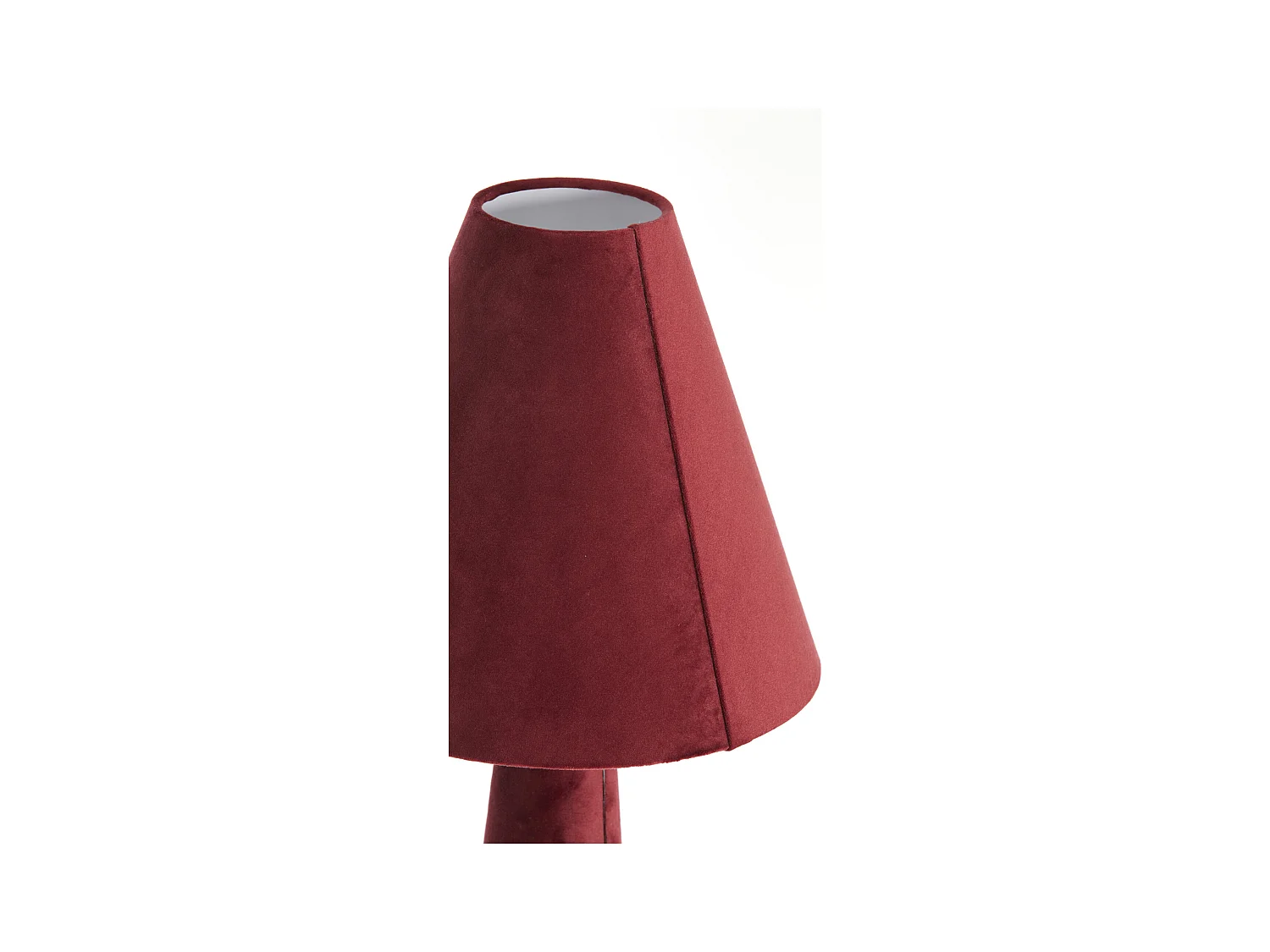 Lampe de table DEVIA - Ø30x62,5cm - Rouge