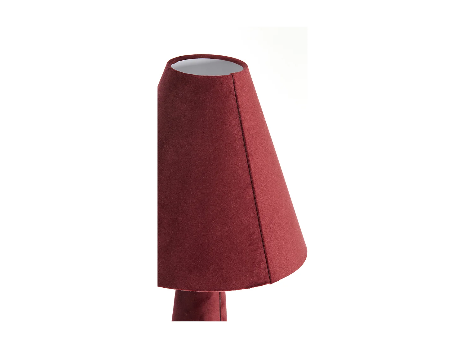 Lampe de table DEVIA - Ø30x62,5cm - Rouge