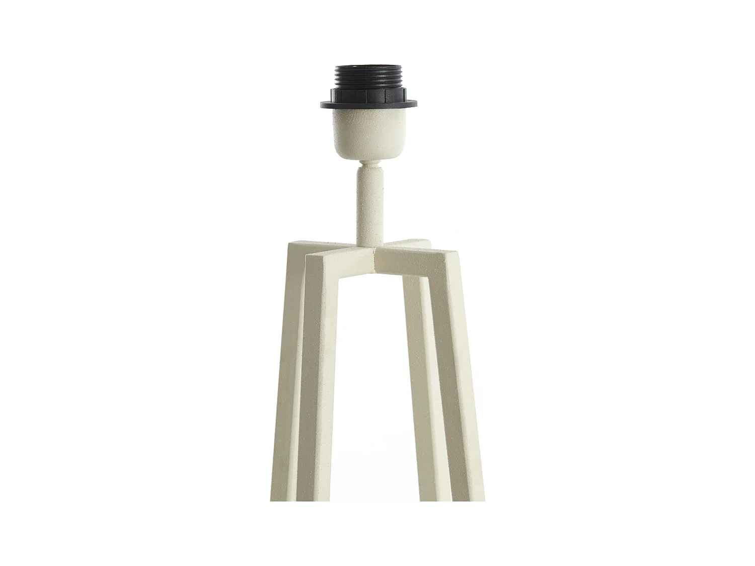 Pied de lampe MILEY - Ø21x56cm - Blanc