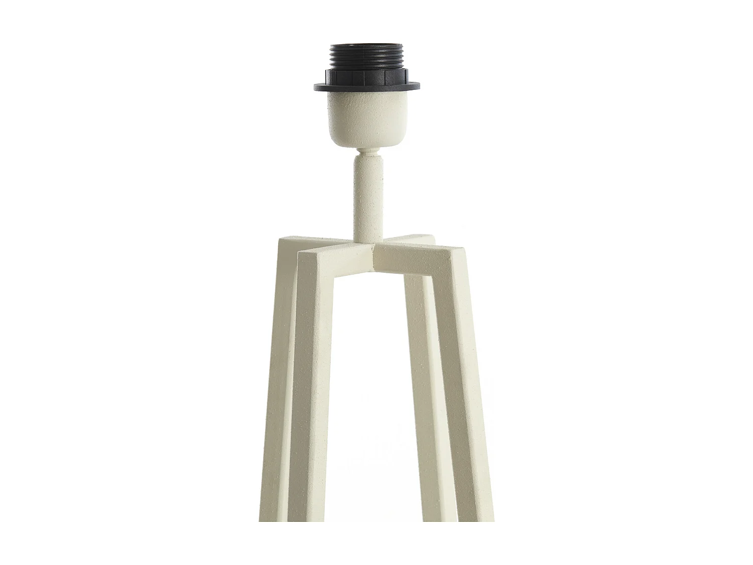 Pied de lampe MILEY - Ø21x56cm - Blanc