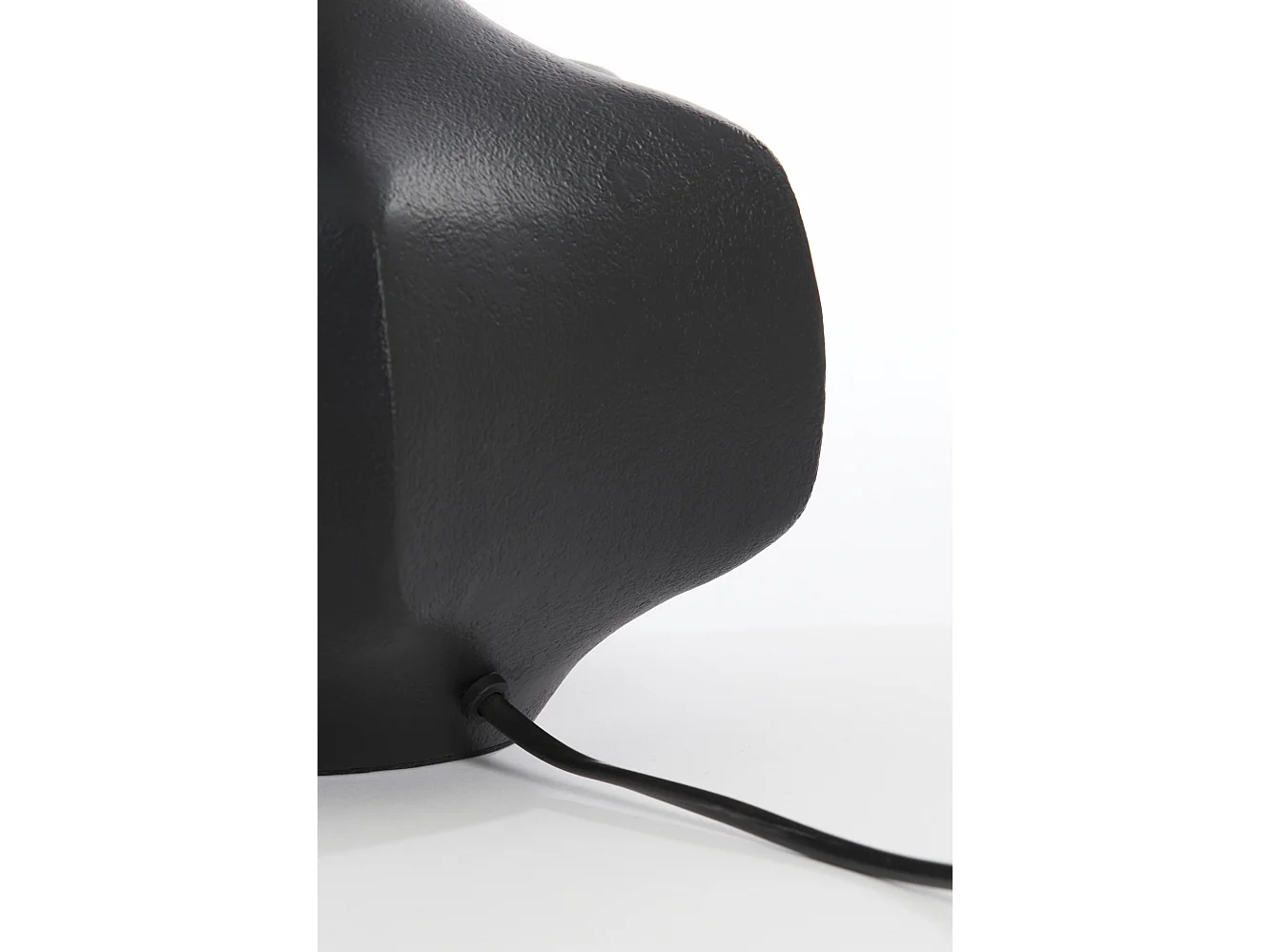 Lampvoet BARRIL - Ø19x25cm - Zwart