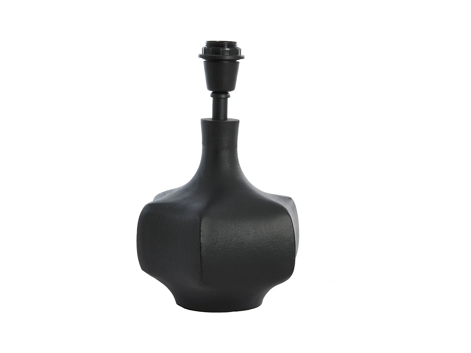 Pied de lampe BARRIL - Ø19x25cm - Noir