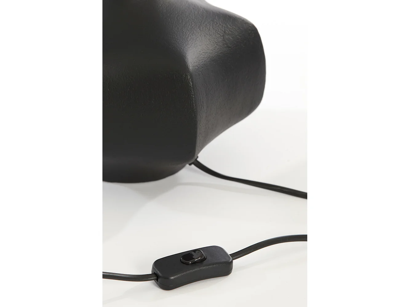 Lampvoet BARRIL - Ø19x25cm - Zwart