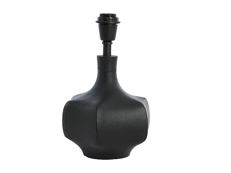 Lampensockel BARRIL - Ø19x25cm - Schwarz
