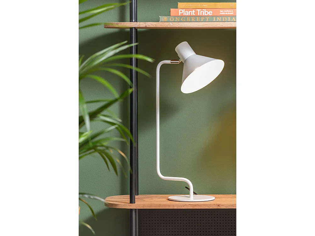 Lampe de table Office Curved - Blanc