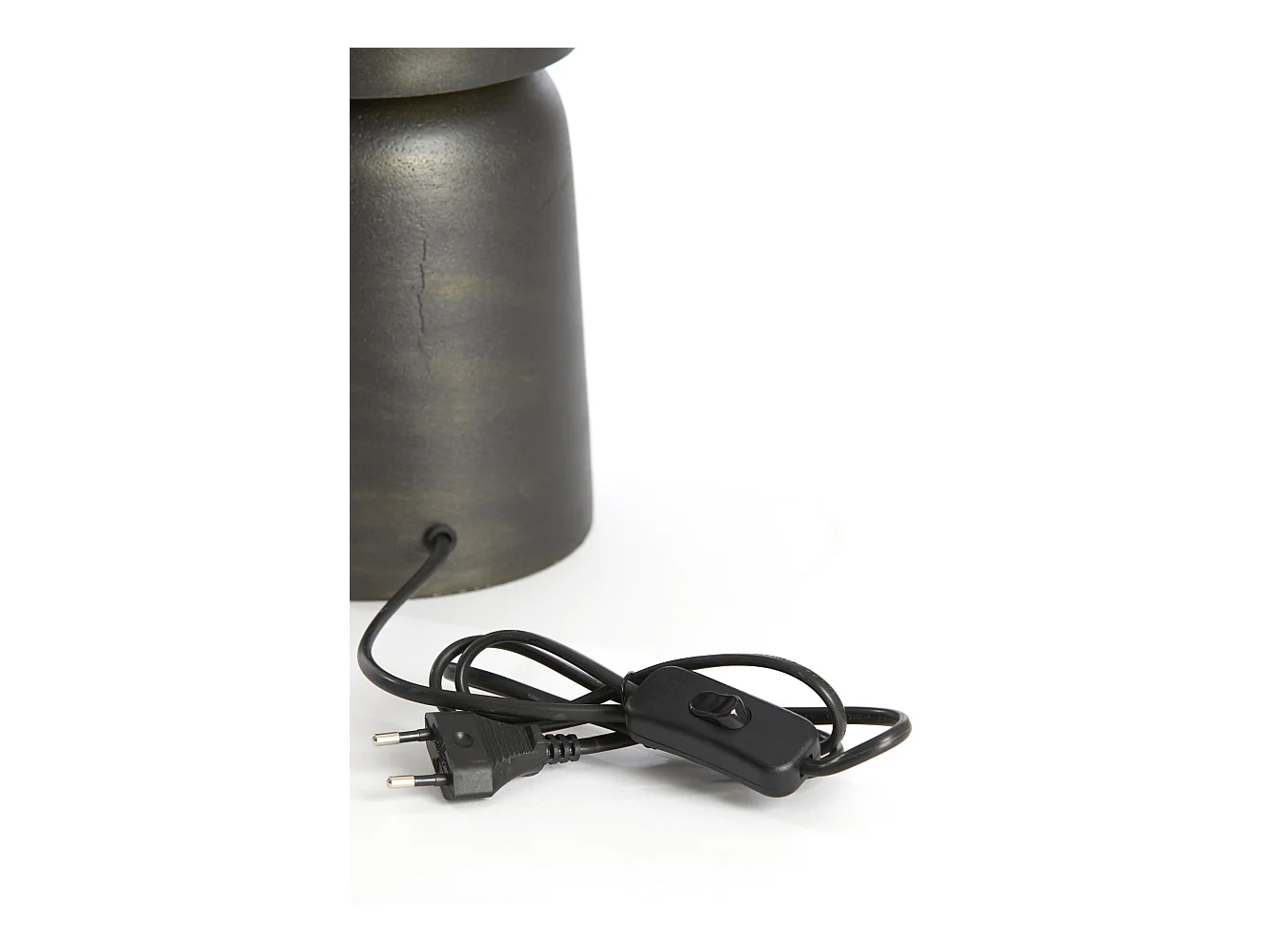 Pied de lampe LABIS - Ø15x48cm - Gris