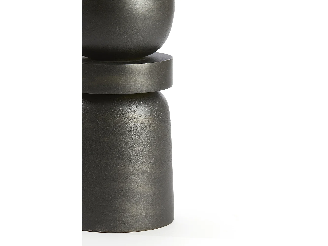 Pied de lampe LABIS - Ø15x48cm - Gris