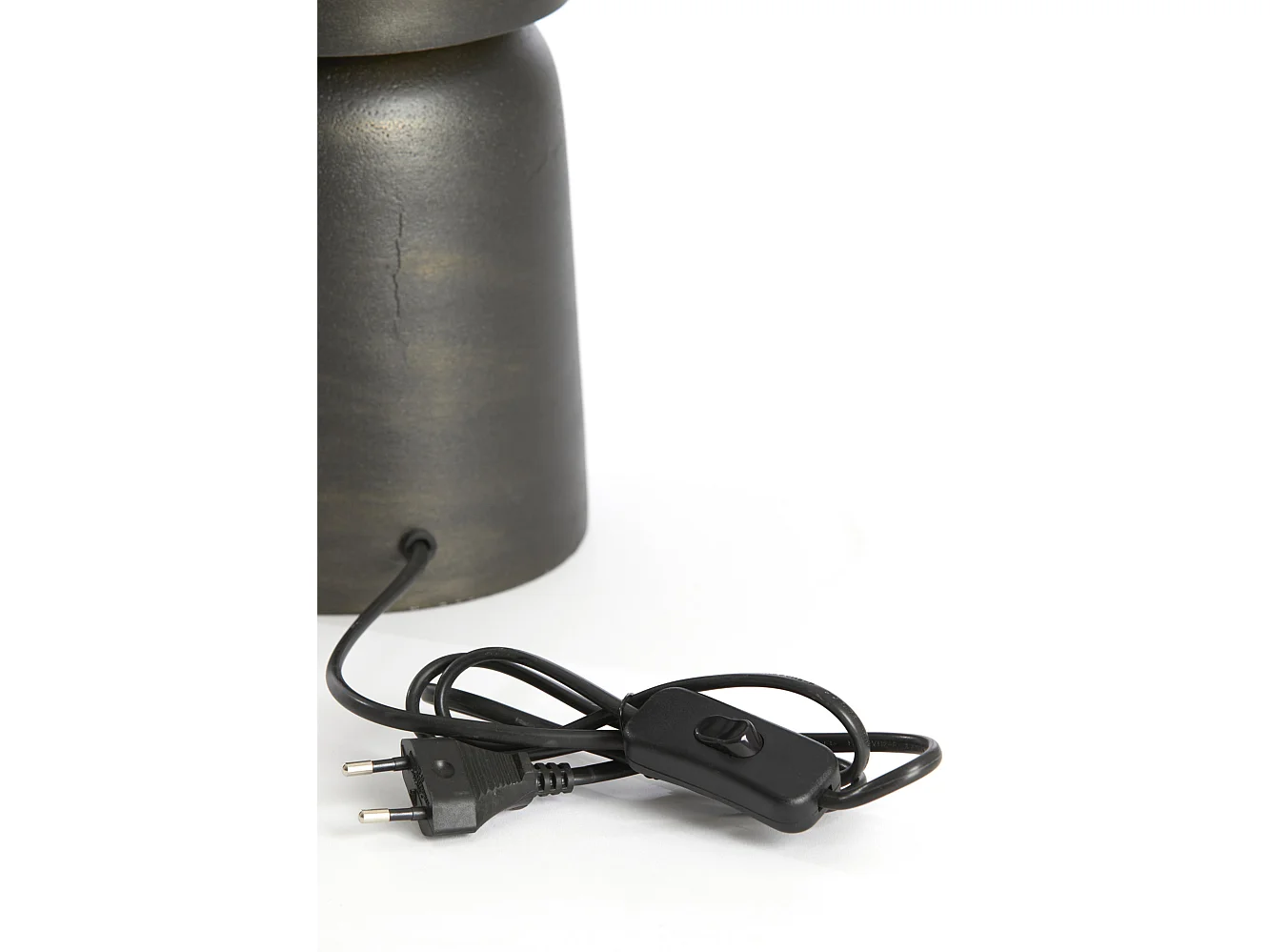 Pied de lampe LABIS - Ø15x48cm - Gris