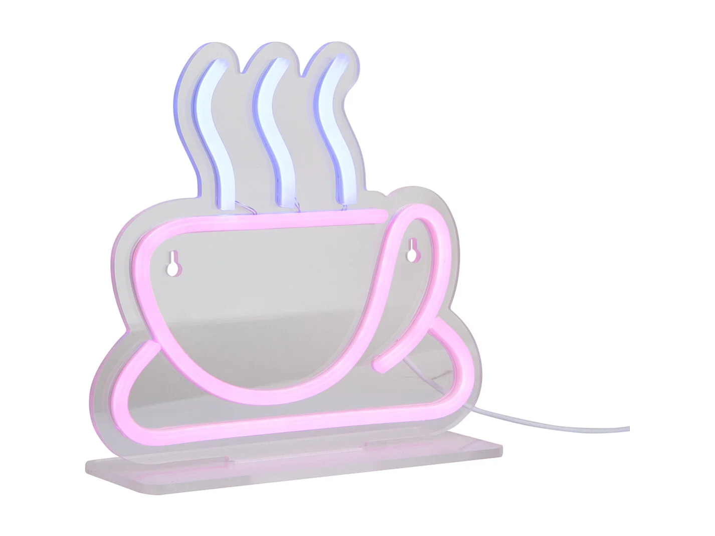 Neonlicht Kaffee - Pink