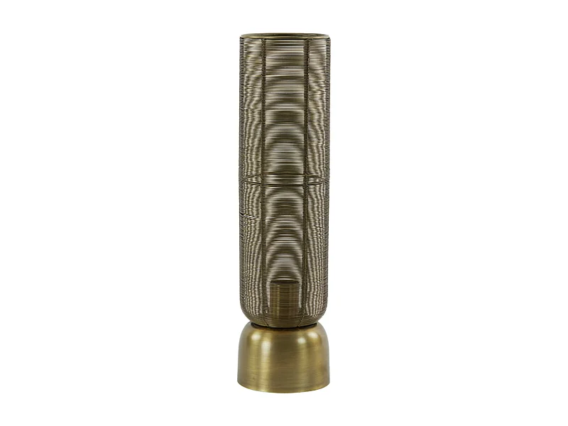 Lampe de table LEZUZA - 13,5x13,5x49,5cm - Bronze