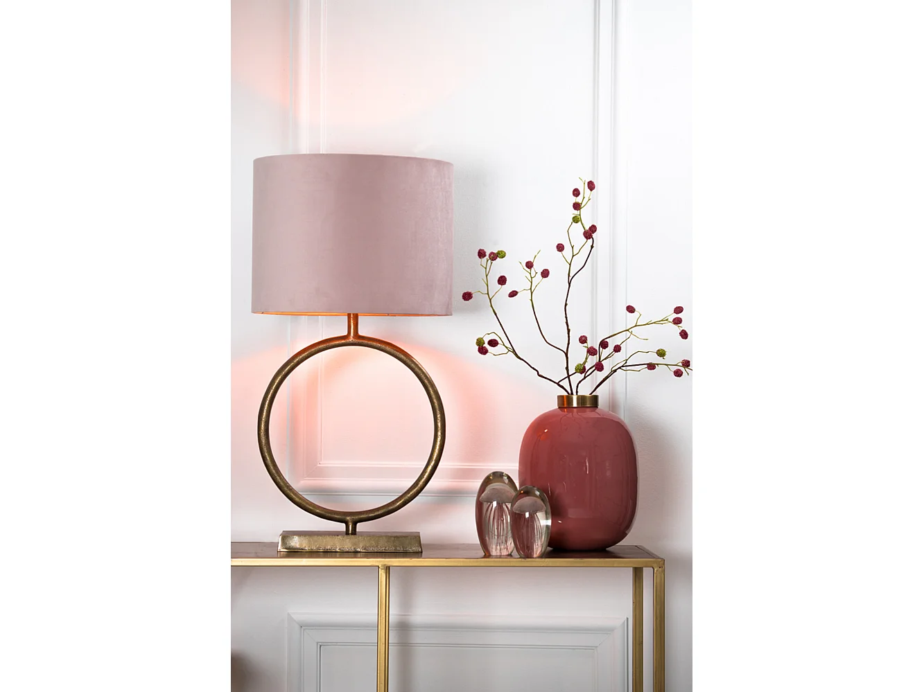 Lampvoet LIVU - 40x12.5x50cm - Brons