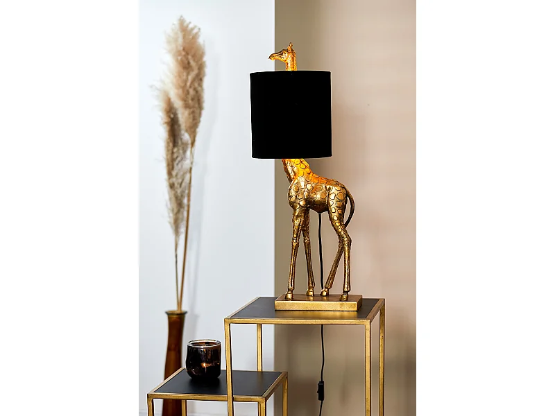 Lampe de table GIRAFE - 28x20x68cm - Bronze