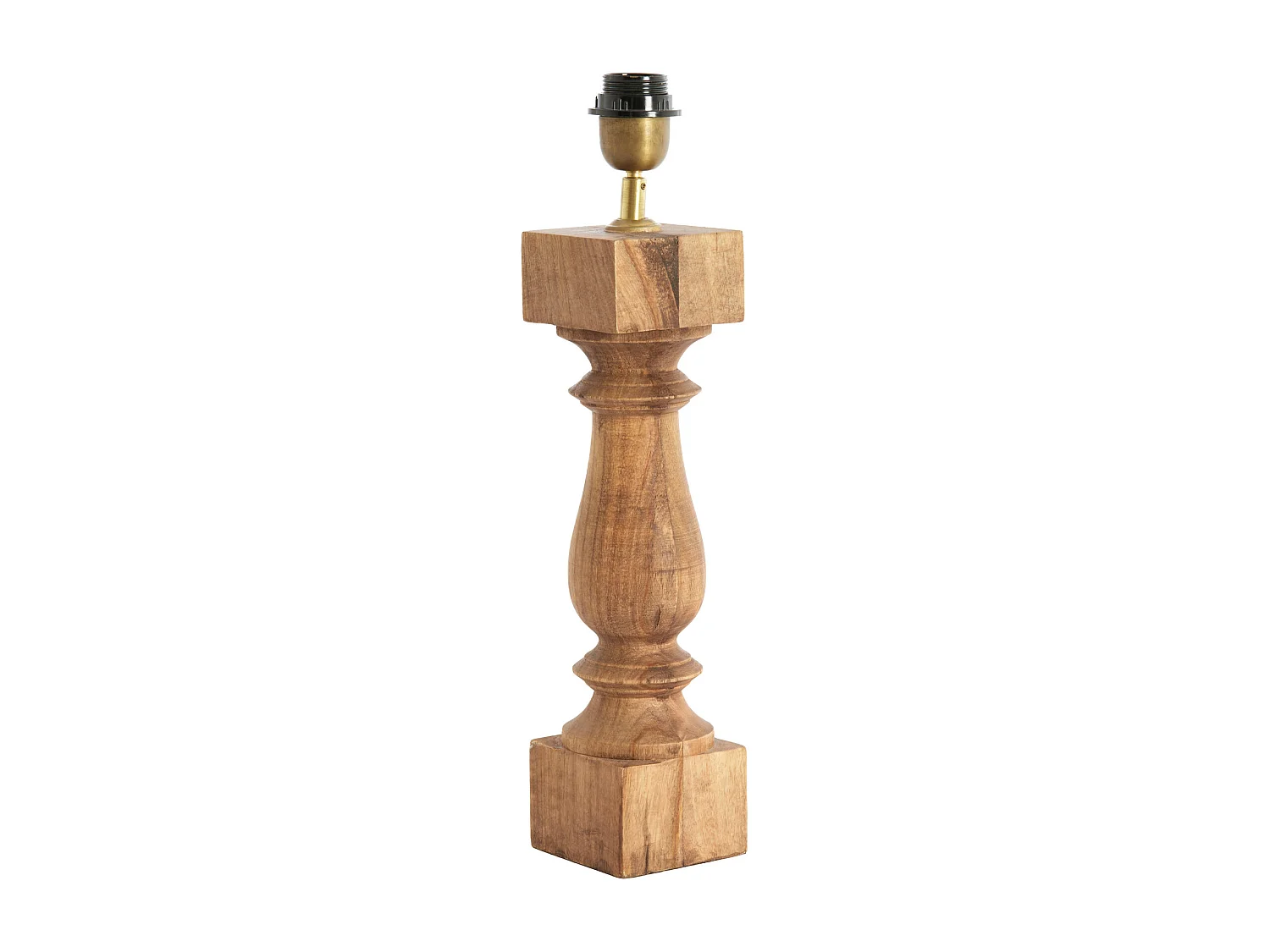 Pied de lampe CUMANI - Ø10x47cm - Marron
