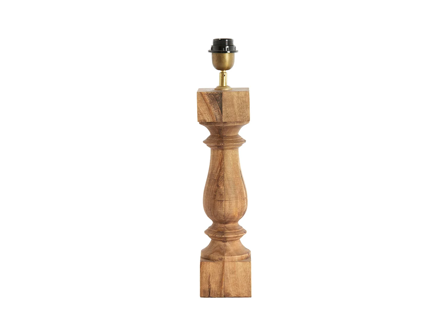 Pied de lampe CUMANI - Ø10x47cm - Marron
