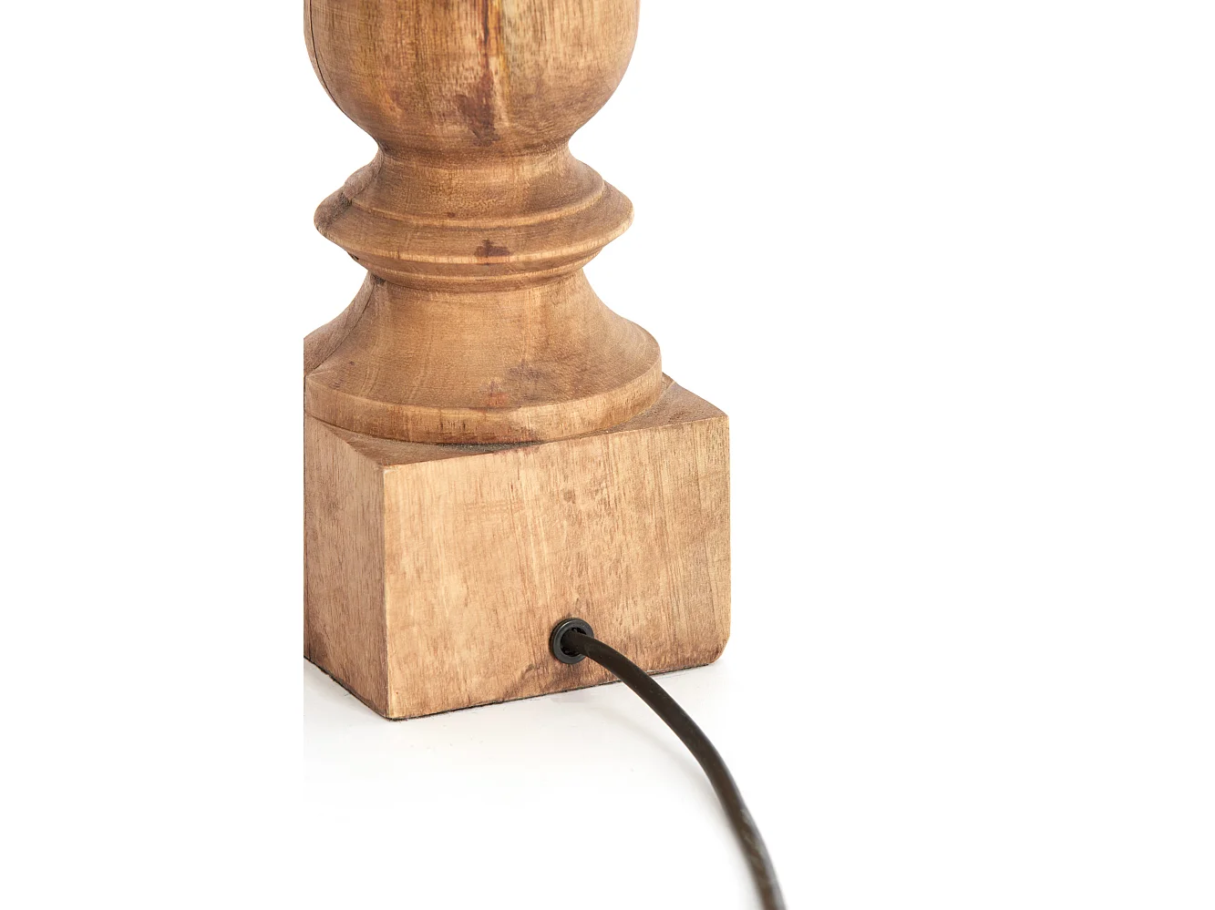 Pied de lampe CUMANI - Ø10x47cm - Marron