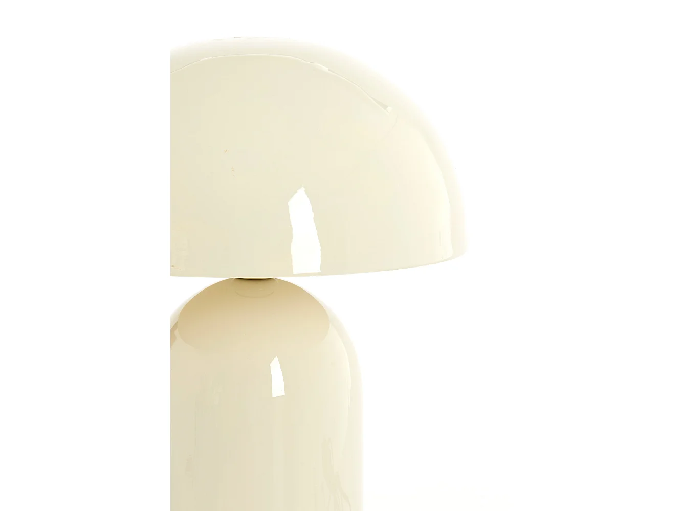 Lámpara de mesa TOLIMA - Ø30x40cm - Blanco