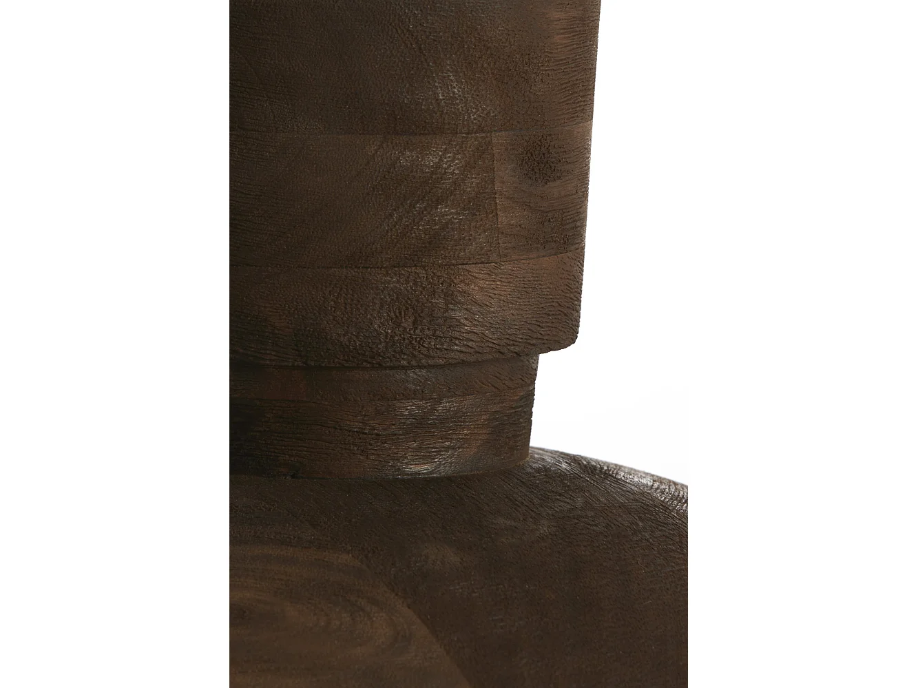 Pied de lampe FIERA - Ø31x31cm - Marron