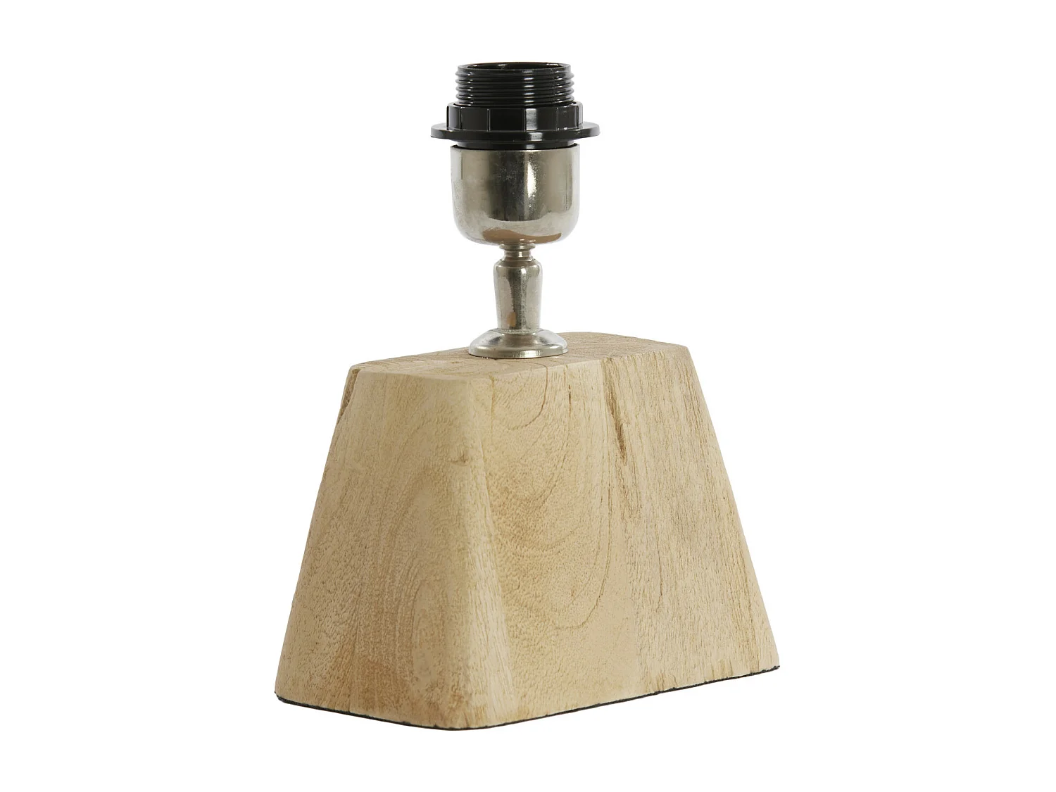 Pied de lampe KARDAN - 16x10x21cm - Marron