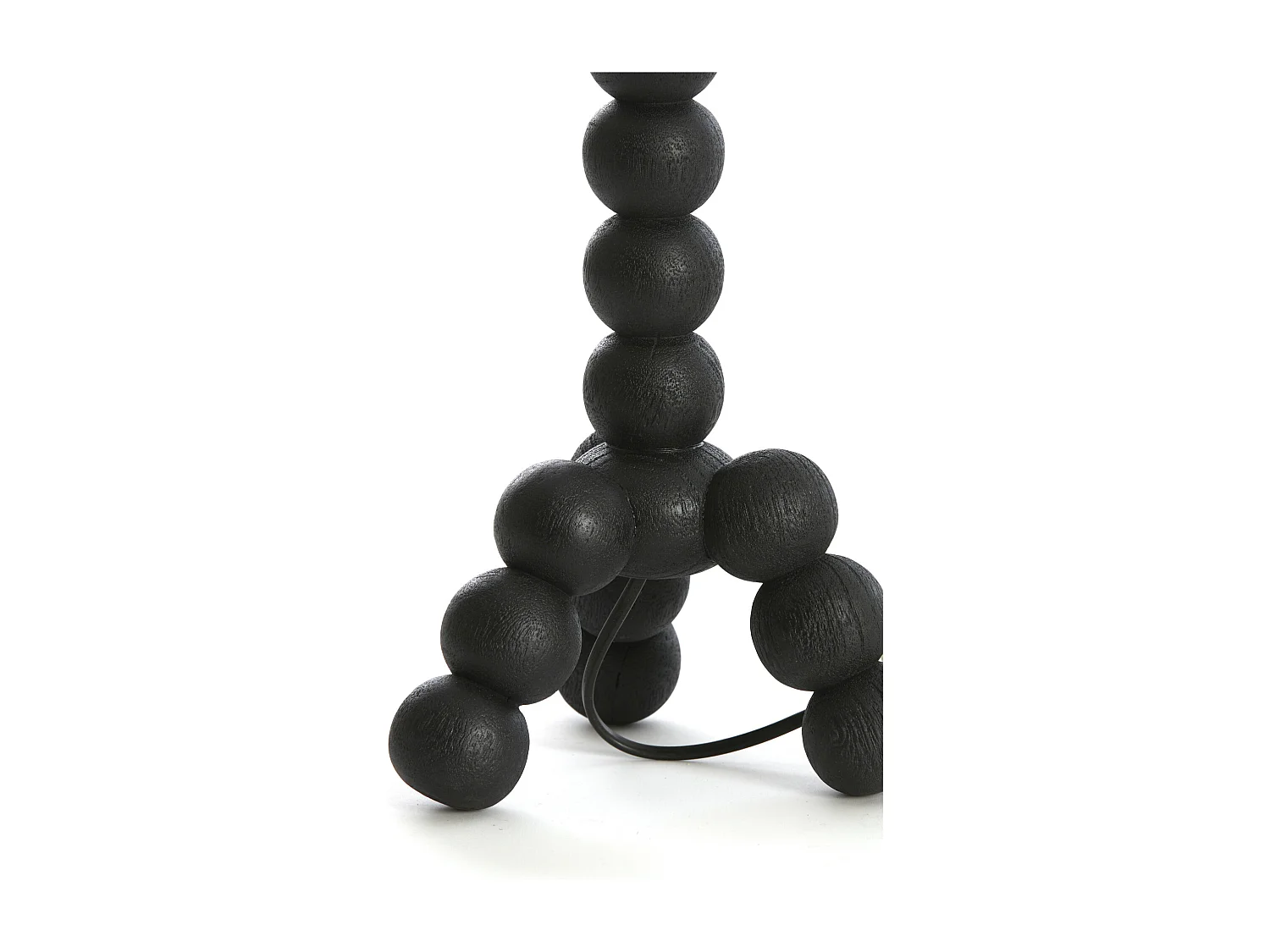 Pie de lámpara VEGLIO - Ø20x40cm - Negro