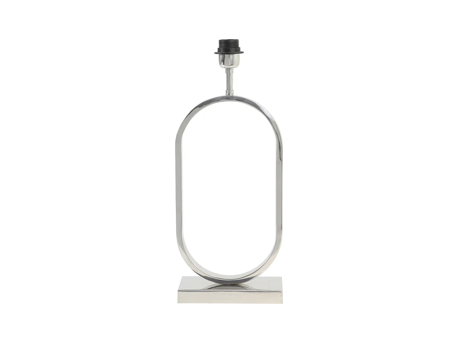 Pied de lampe JAMIRI - 20x10x45cm - Argent