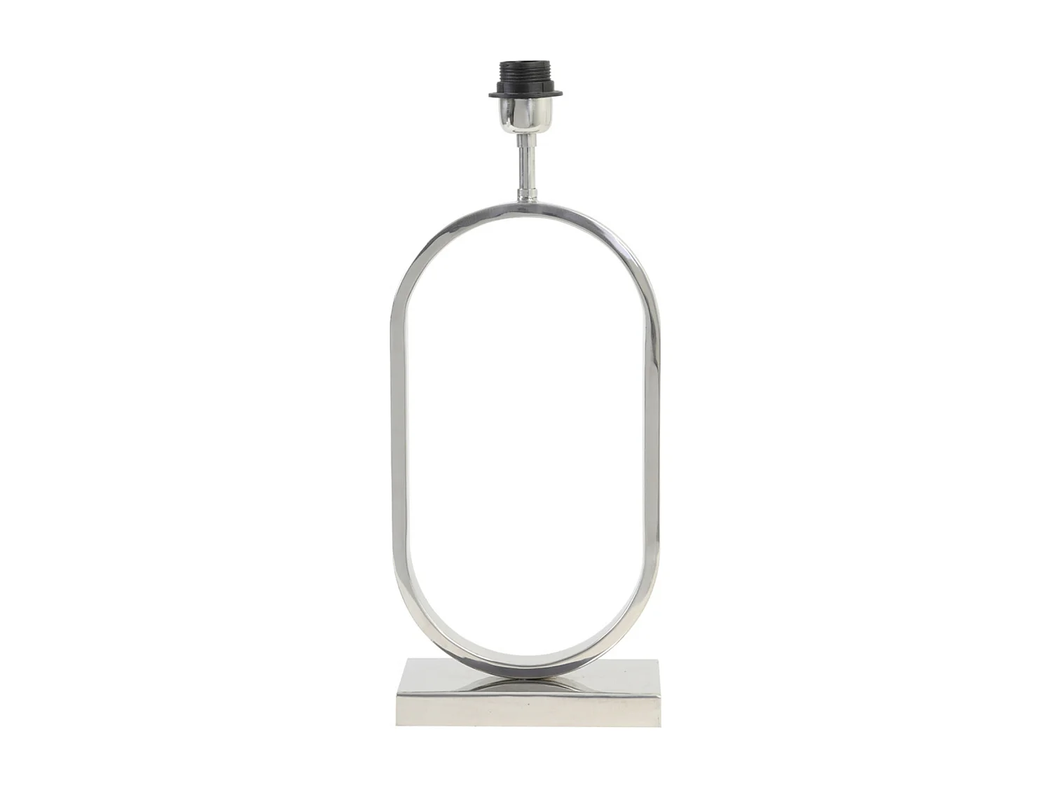 Pied de lampe JAMIRI - 20x10x45cm - Argent
