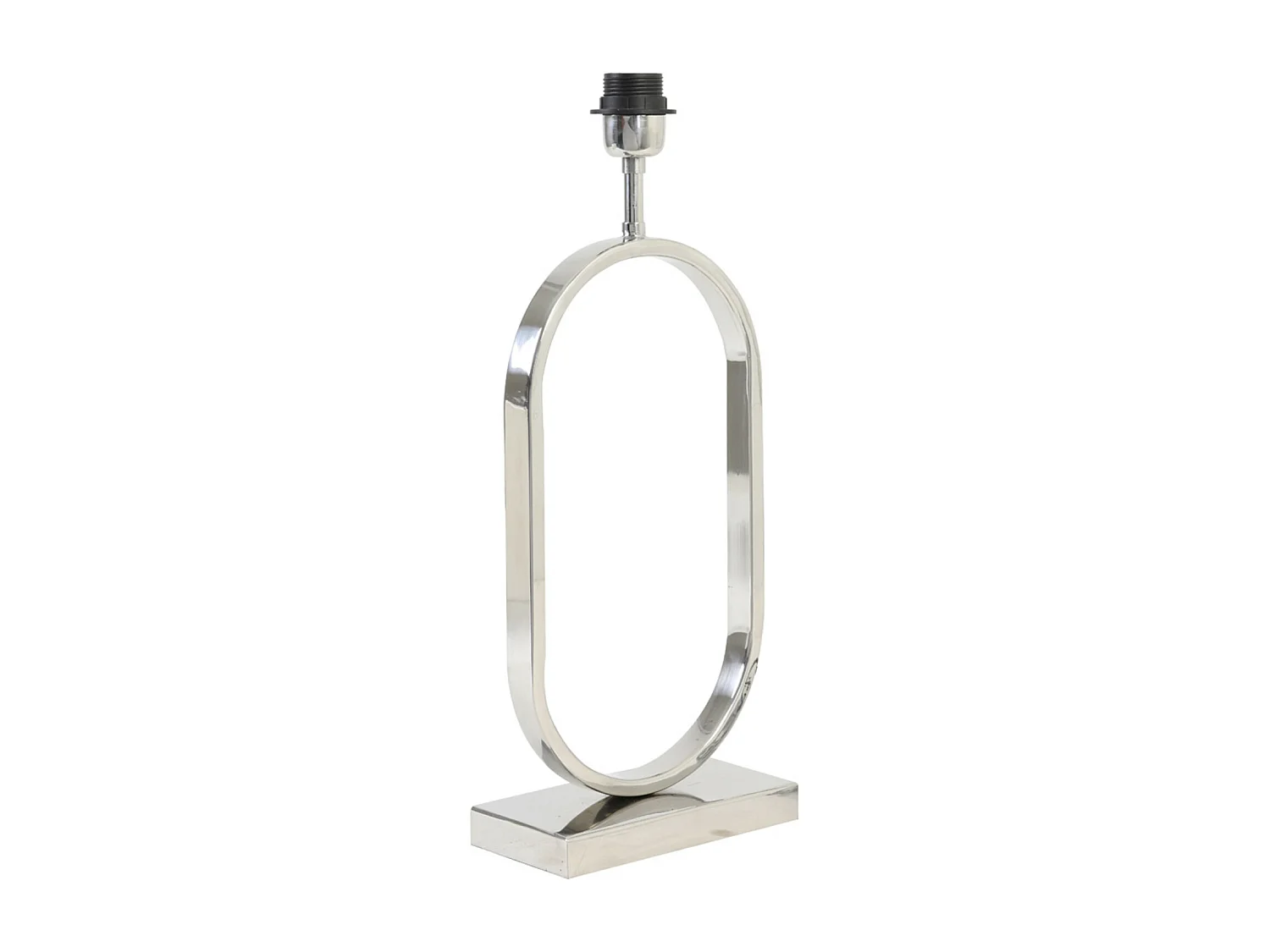 Pied de lampe JAMIRI - 20x10x45cm - Argent