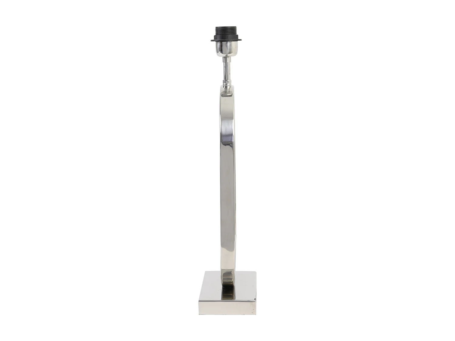 Pied de lampe JAMIRI - 20x10x45cm - Argent